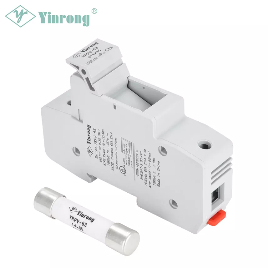 14 × 65 1500VDC fusível gPV